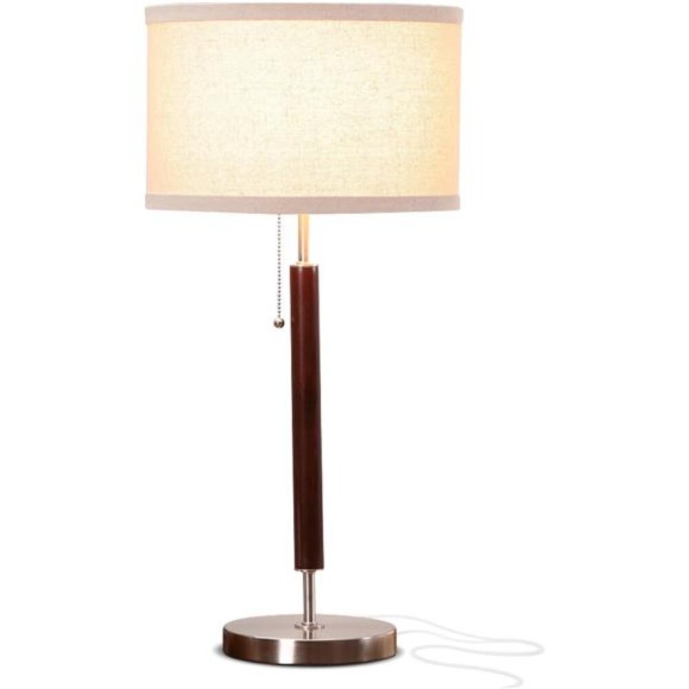 Brightech Carter LED Bedside Lamp - Compact Table & Desk Reading Lamp